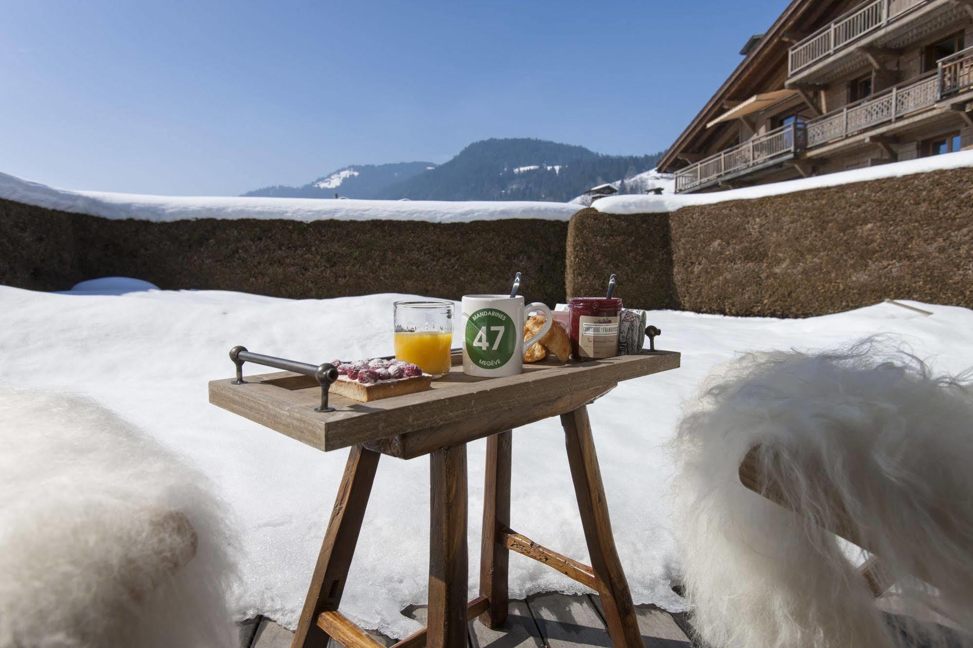 Appartement Flocon De Nell Megève Eksteriør bilde